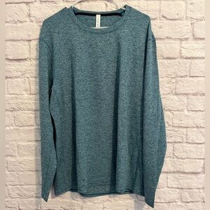 Lululemon Shirt Mens XL long sleeve Workout shirt Gym Athleisure Stretch wicking